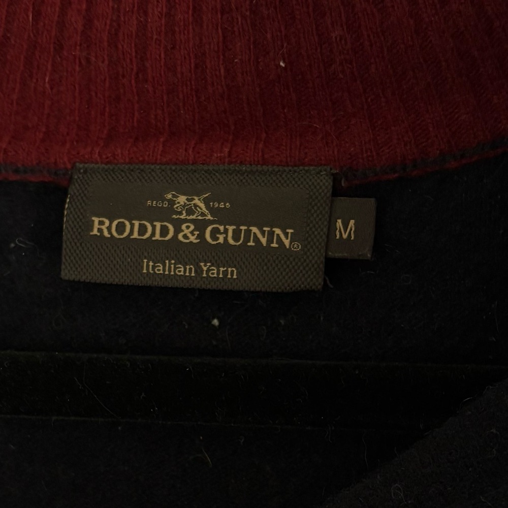Navy Wool Sweater - Picture 4 of 4